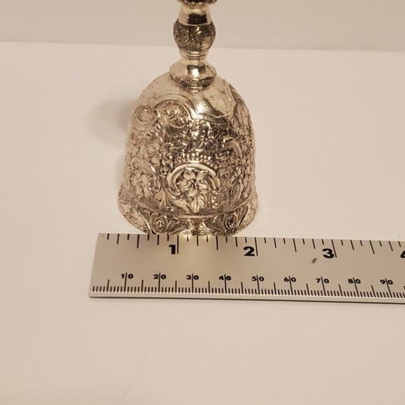 Raimond Silverplated Repousse High Relief Ornate Goblet Box Set of 6 Japan - Picture 11 of 12